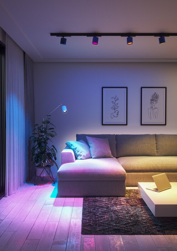 Розумна лампа Nanoleaf Essentials Smart GU10, 5 Вт, Apple HomeKit, Matter (NF080B02-1GU10)