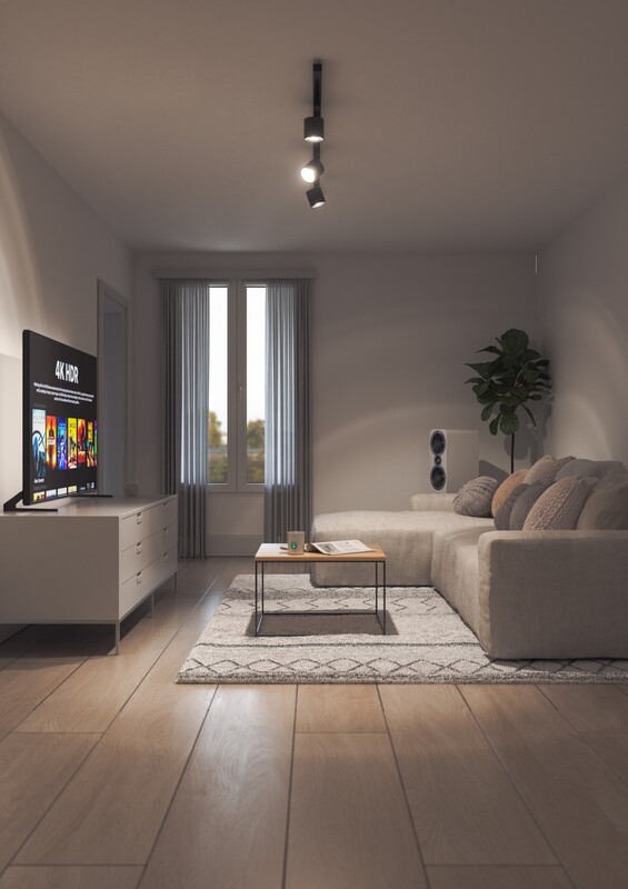 Розумна лампа Nanoleaf Essentials Smart GU10, 5 Вт, Apple HomeKit, Matter (NF080B02-1GU10)