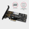 Фото - Контролер для SSD-накопителей AXAGON PCIe to NVMe M.2 (PCEM2-D) | click.ua