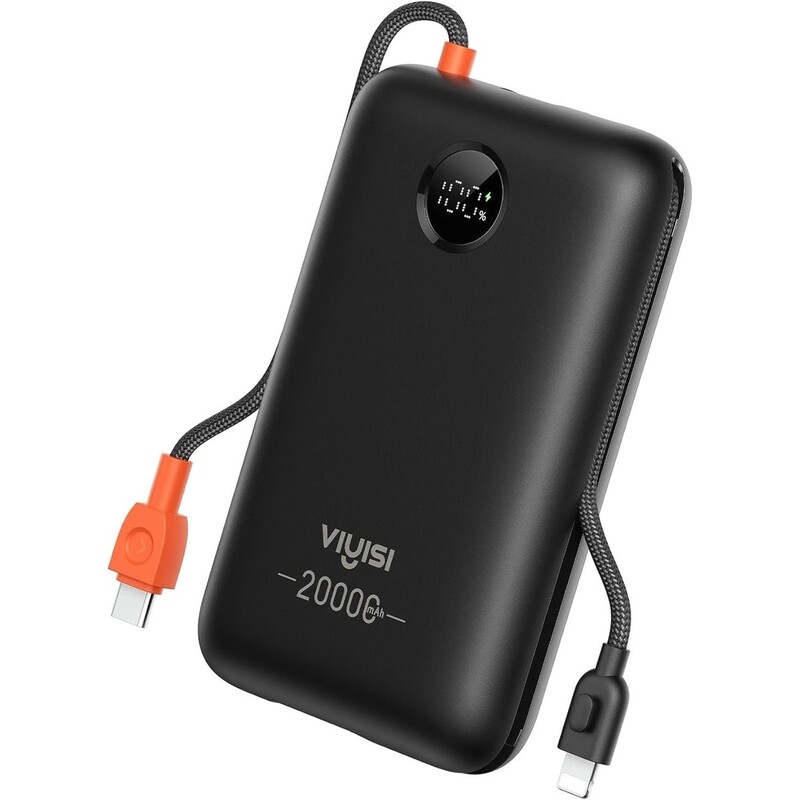 Універсальна мобільна батарея Viyisi G2068 20000mAh 30W Black (X0020VLG5X)