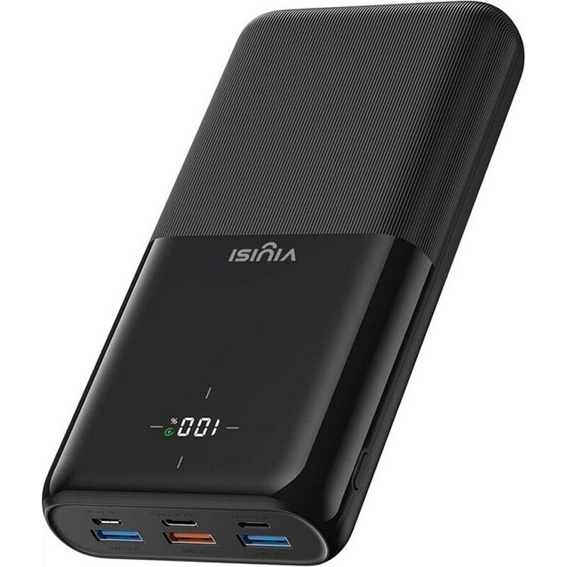Універсальна мобільна батарея Viyisi G3015 30000mAh 22.5W Black (X001XFVS1J)