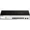 Фото - Комутатор D-Link DGS-1210-10 (8* 1Gbit, 2*SFP, Smart III) | click.ua