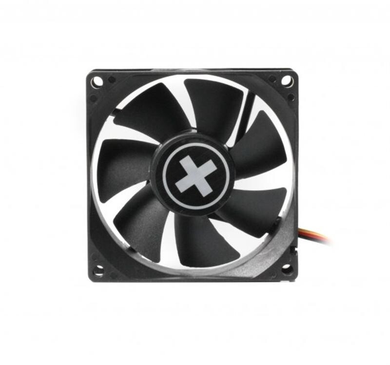 Вентилятор Xilence XPF80.W (XF034), 80х80х25мм, 3-pin+4-pin, Black