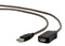 Фото - Кабель Cablexpert USB - USB V 2.0 (F/M), активний подовжувач, 5 м, чорний (UAE-01-5M) | click.ua