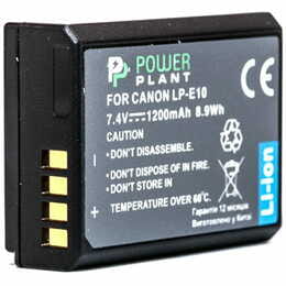 Акумулятор PowerPlant Canon LP-E10 1200mAh (DV00DV1304)