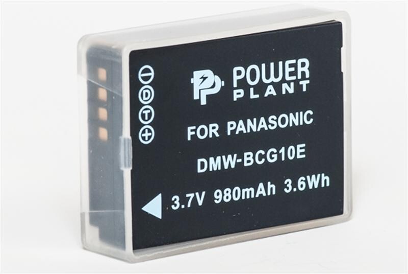 Акумулятор PowerPlant Panasonic DMW-BCG10 980mAh (DV00DV1253)