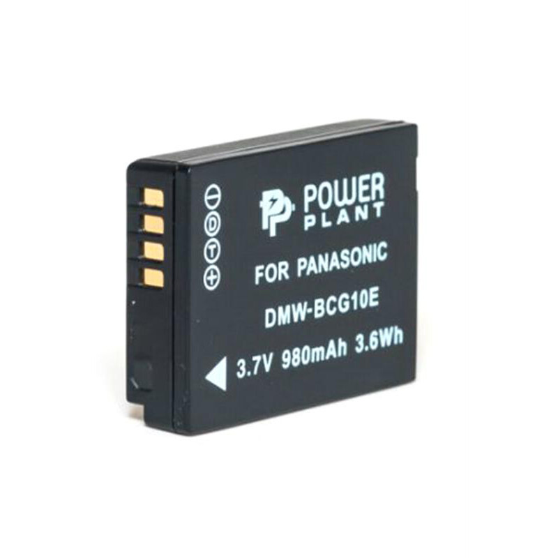 Акумулятор PowerPlant Panasonic DMW-BCG10 980mAh (DV00DV1253)