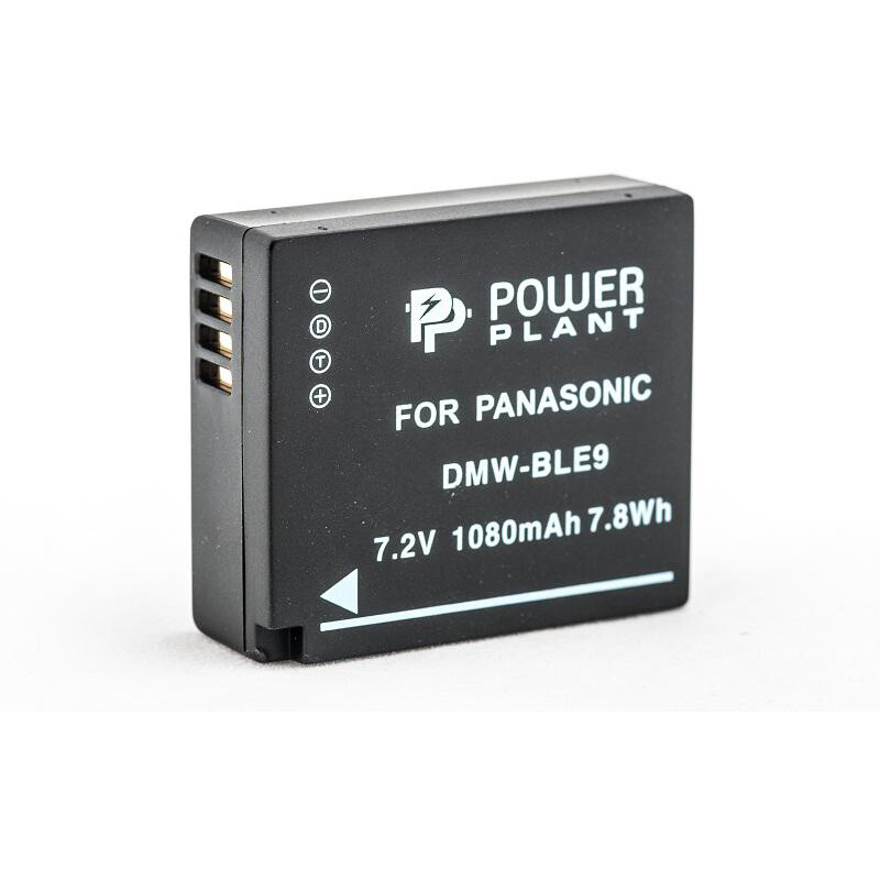 Акумулятор PowerPlant Panasonic DMW-BLE9 1080mAh (DV00DV1299)
