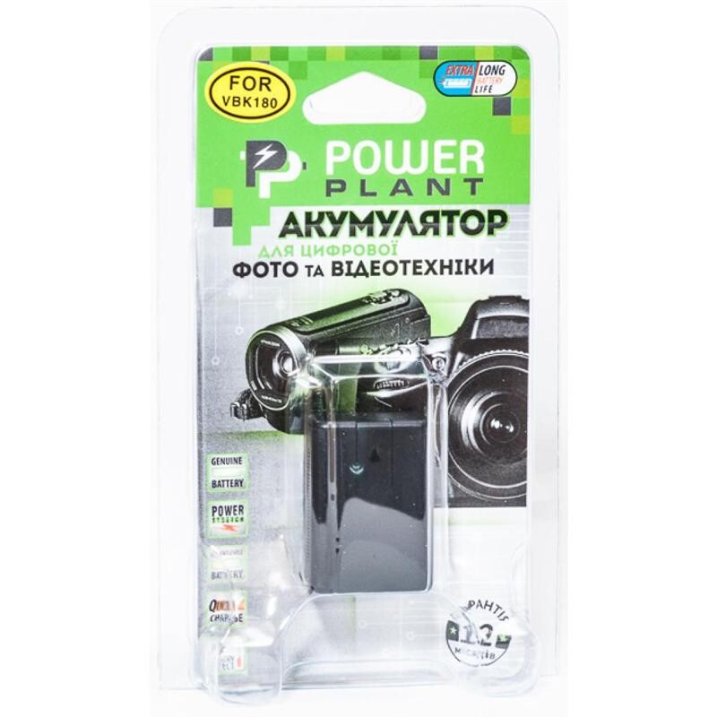 Акумулятор PowerPlant Panasonic VW-VBY100 900mAh (DV00DV1387)