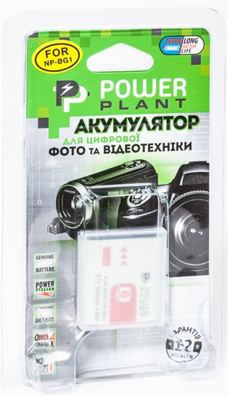 Акумулятор PowerPlant Sony NP-BG1, NP-FG1 1300mAh (DV00DV1199)