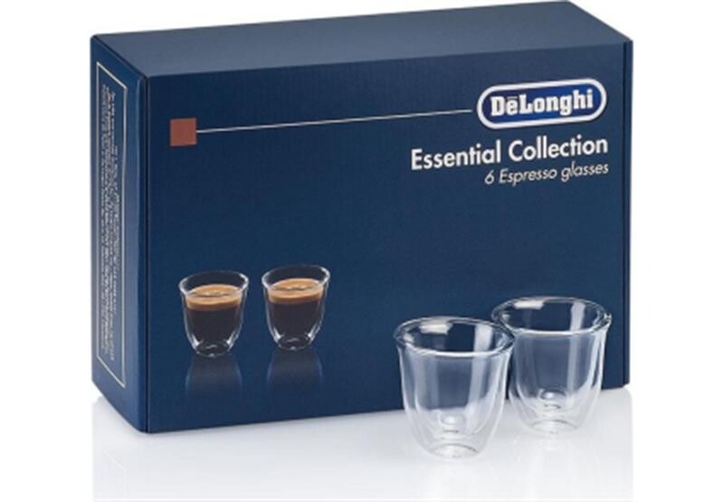 Набор стаканов Delonghi DLSC300 Espresso 6 предметов