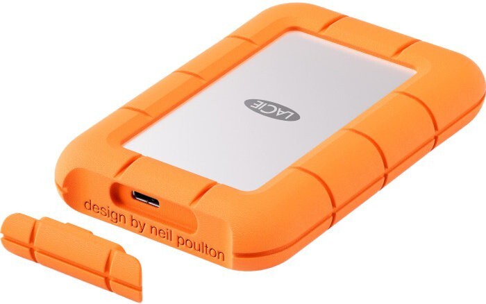 Накопичувач зовнiшнiй SSD 1TB LaCie Rugged Mini (STMF1000400)