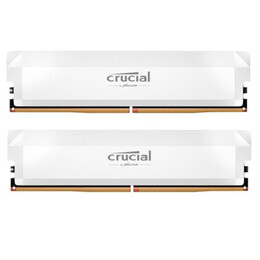 Модуль пам`ятi DDR5 2x32GB/6400 Crucial Pro Overclocking White (CP2K32G64C40U5W)