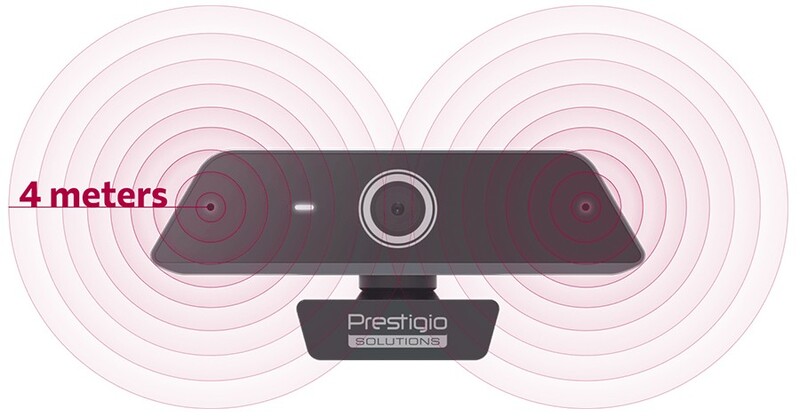 Веб-камера Prestigio Solutions VCS 13MP UHD (PVCCU13M201)