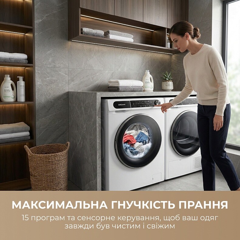 Пральна машина Dreame S8 (DWF08S50CA)