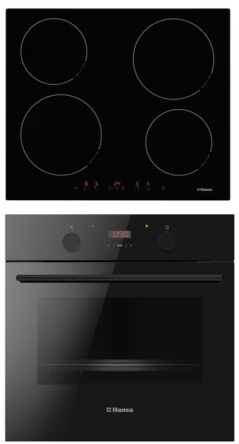 Вбудований комплект Варильна поверхня Hansa FCIL68309+ Духова шафа Hansa FCIL68309