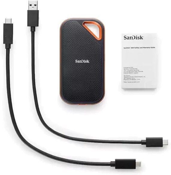 Накопичувач зовнiшнiй SSD 4TB SanDisk Extreme Pro (SDSSDE81-4T00-G25)