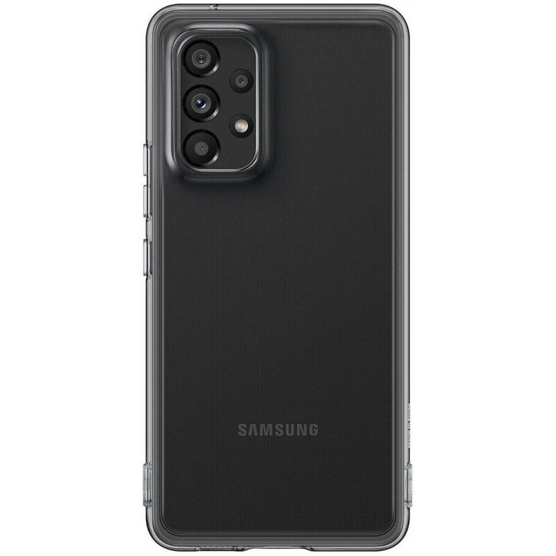 Чохол-накладка Samsung Soft Clear Cover для Samsung Galaxy A53 SM-A536 Black (EF-QA536TBEGRU)