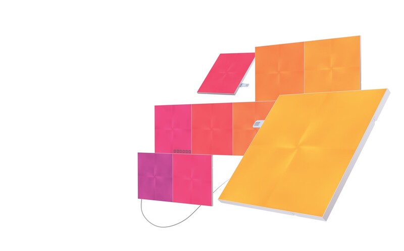 Умная система освещения Nanoleaf Canvas Smarter Kit Apple HomeKit, 9 шт. (NL29-0002SW-9PK)