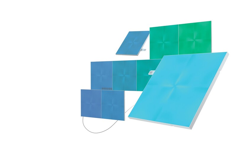 Умная система освещения Nanoleaf Canvas Smarter Kit Apple HomeKit, 9 шт. (NL29-0002SW-9PK)