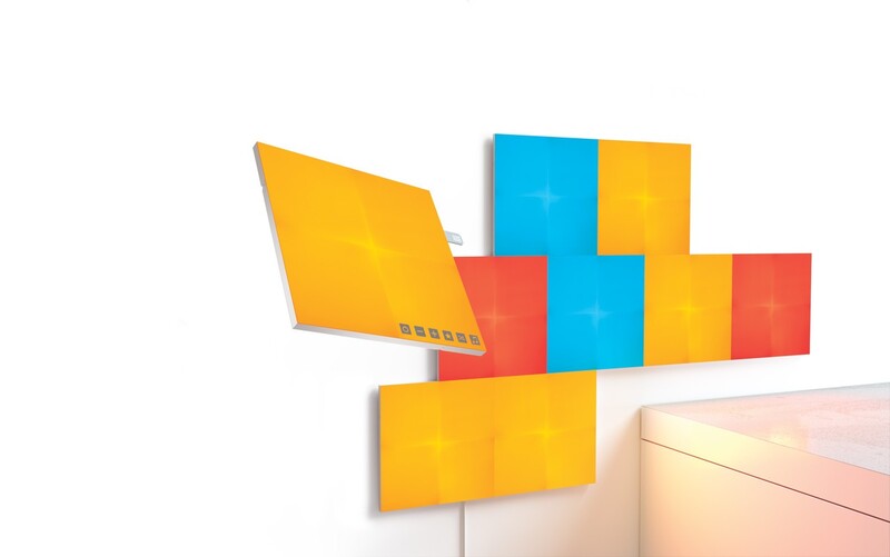 Умная система освещения Nanoleaf Canvas Smarter Kit Apple HomeKit, 9 шт. (NL29-0002SW-9PK)