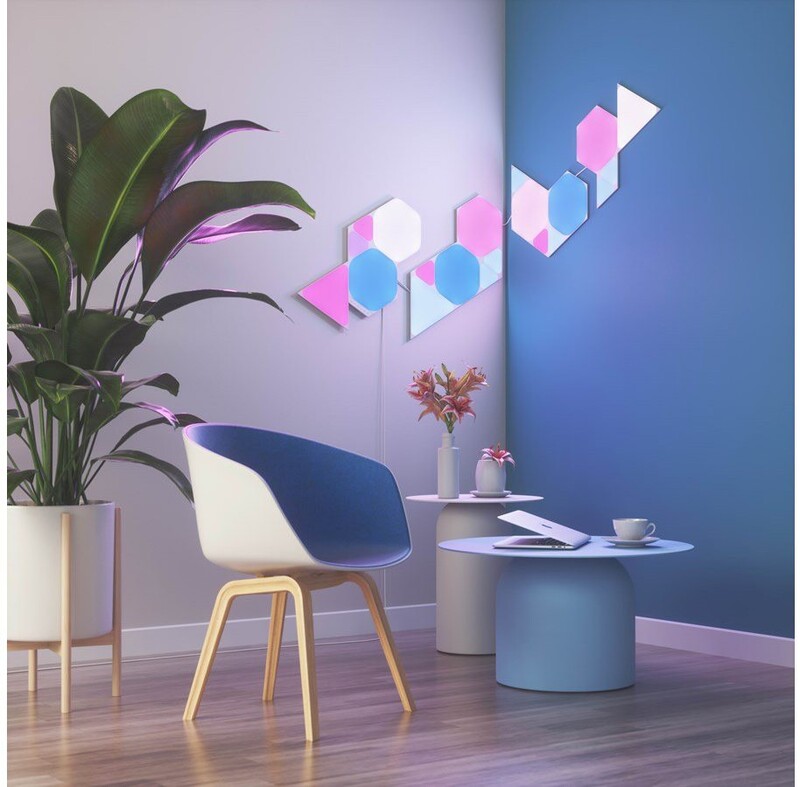 Умная система освещения Nanoleaf Shapes Triangles Starter Kit Apple HomeKit, 15 шт. (NL47-6002TW-15PK)