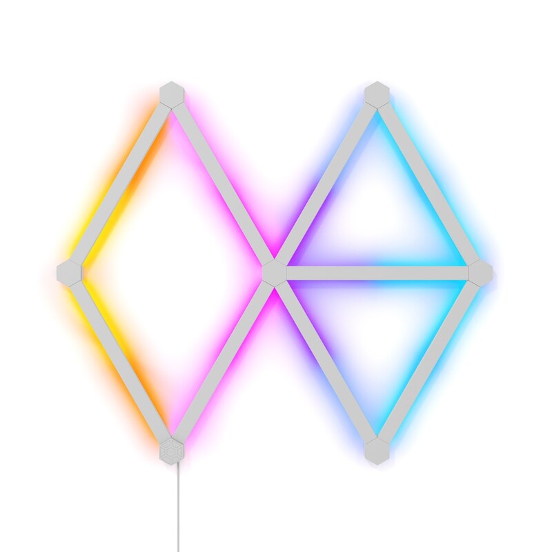 Умная система освещения Nanoleaf Lines Starter Kit Apple HomeKit, 9 шт. (NL59-K-0002LW-9PK-EU)