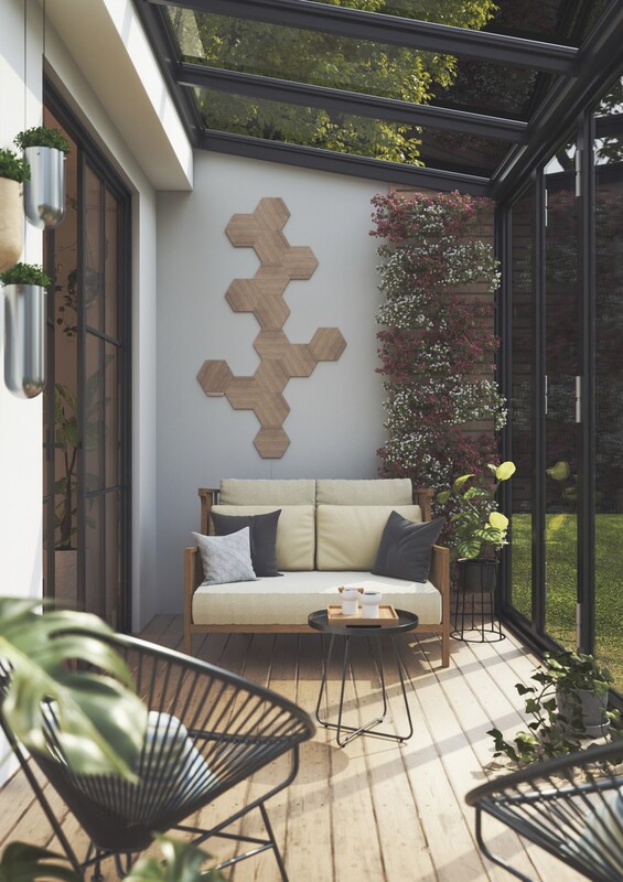Умная система освещения Nanoleaf Elements - Hexagons Starter Kit Apple HomeKit, 13 шт. (NL52-K-3002HB-13PK)