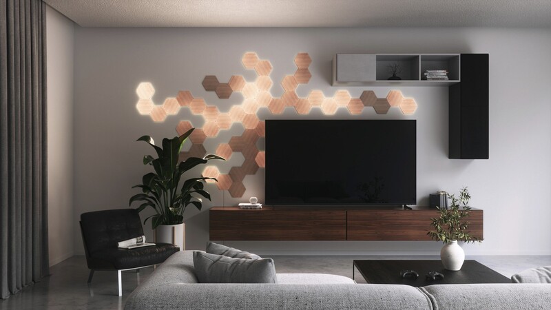 Умная система освещения Nanoleaf Elements - Hexagons Starter Kit Apple HomeKit, 13 шт. (NL52-K-3002HB-13PK)