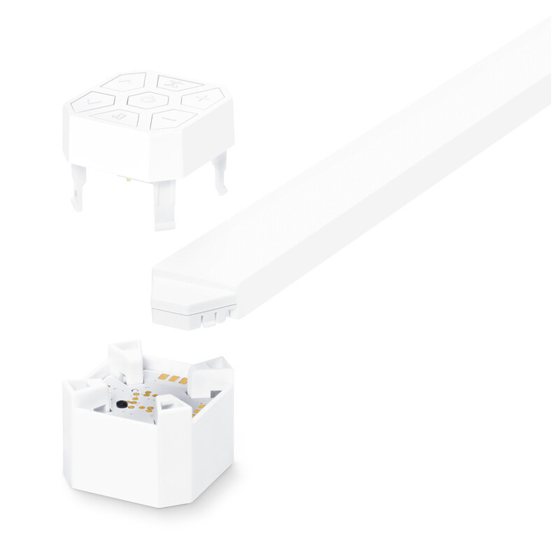 Розумна система освітлення Nanoleaf Lines 90 Degrees Starter Kit Apple HomeKit, 4 шт. (NL59K02-4SN00)
