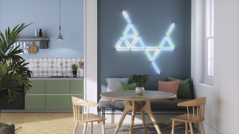 Умная система освещения Nanoleaf Lines Starter Kit Apple HomeKit, 15 шт. (NL59-K-6002LW-15PKEU)