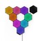 Фото - Розумна система освітлення Nanoleaf Shapes Ultra Black Hexagons Starter Kit, Apple HomeKit, 9 шт. (NL42-0102HX-9PK) | click.ua