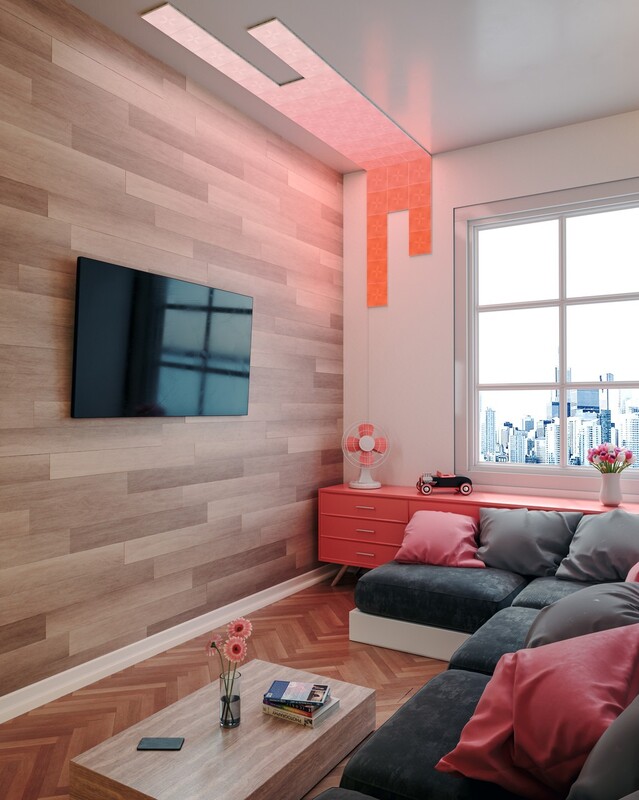 Гнучкі роз`єми Nanoleaf Canvas Flexible Linkers для підключення додаткових панелей (NC04-0030)