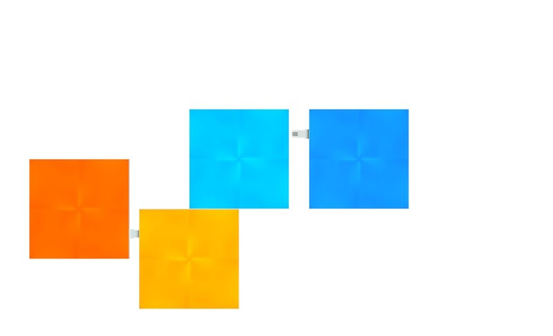 Пакет расширения Nanoleaf Canvas Expansion Pack Apple HomeKit, 4 шт. (NL29-0001SW-4PK)