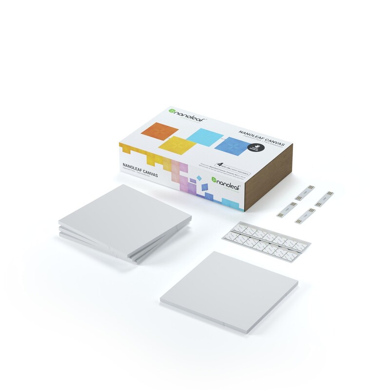 Пакет расширения Nanoleaf Canvas Expansion Pack Apple HomeKit, 4 шт. (NL29-0001SW-4PK)