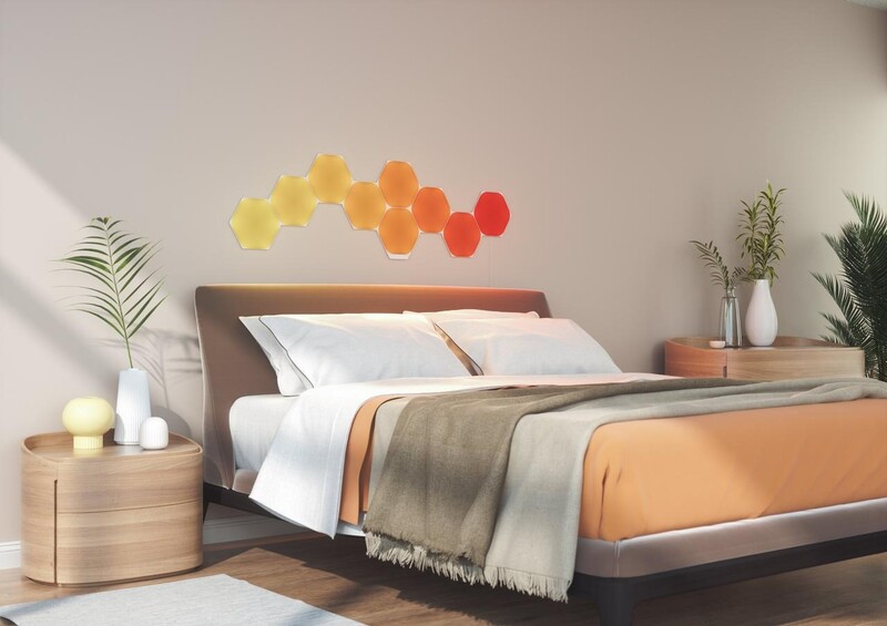 Додаткові панелі Nanoleaf Shapes Hexagons Expansion Pack Apple HomeKit, 3 шт. (NL42-0001HX-3PK)