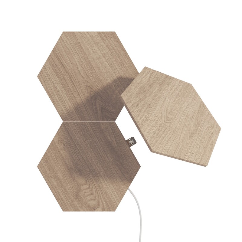 Дополнительные панели Nanoleaf Elements - Hexagons Expansion Pack Apple HomeKit, 3 шт. (NL52-E-0001HB-3PK)