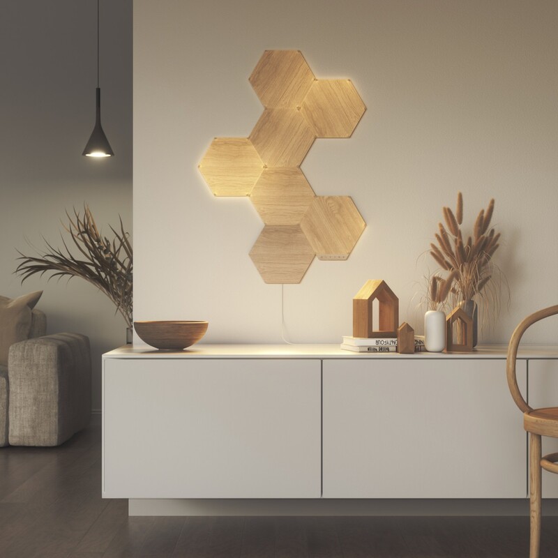 Дополнительные панели Nanoleaf Elements - Hexagons Expansion Pack Apple HomeKit, 3 шт. (NL52-E-0001HB-3PK)