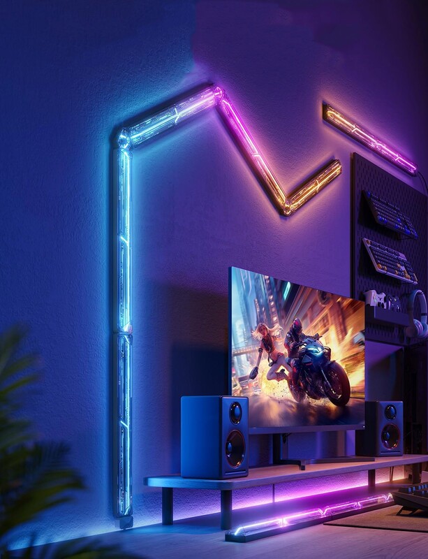 Набір настінних світильників Govee Gaming Wall light Expansion Kit 72W H10630A5