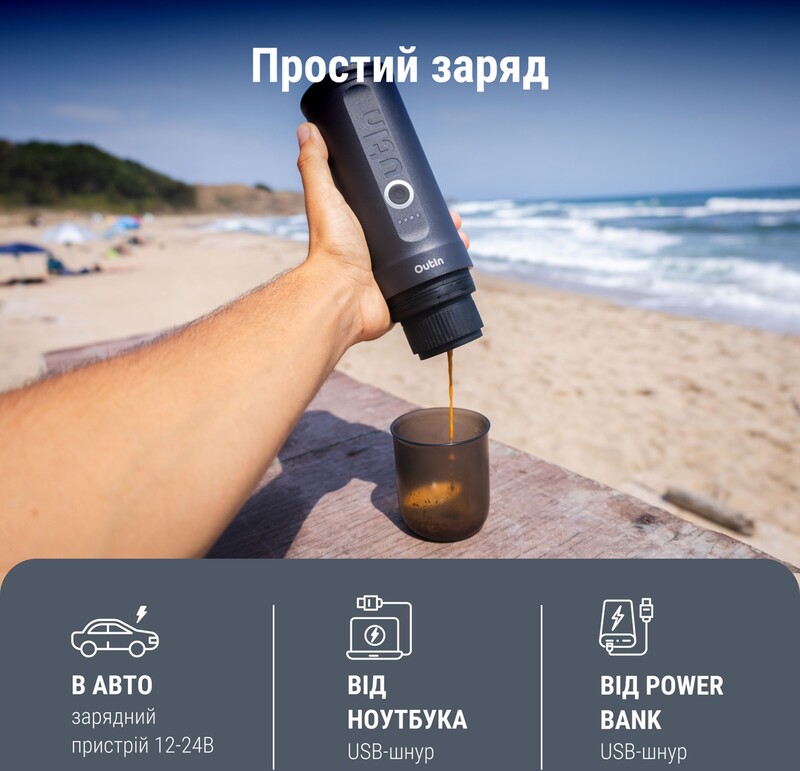 Кофеварка Outin Otem 01 (OTEM-01-SG-BAG)
