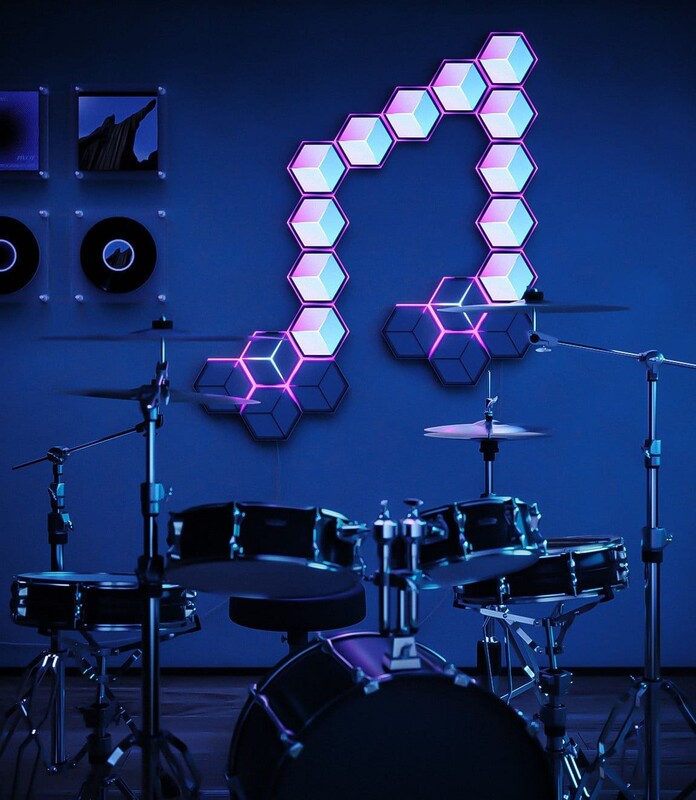 Набор настенных светильников Govee Glide Hexagon Light 72W H606AC81