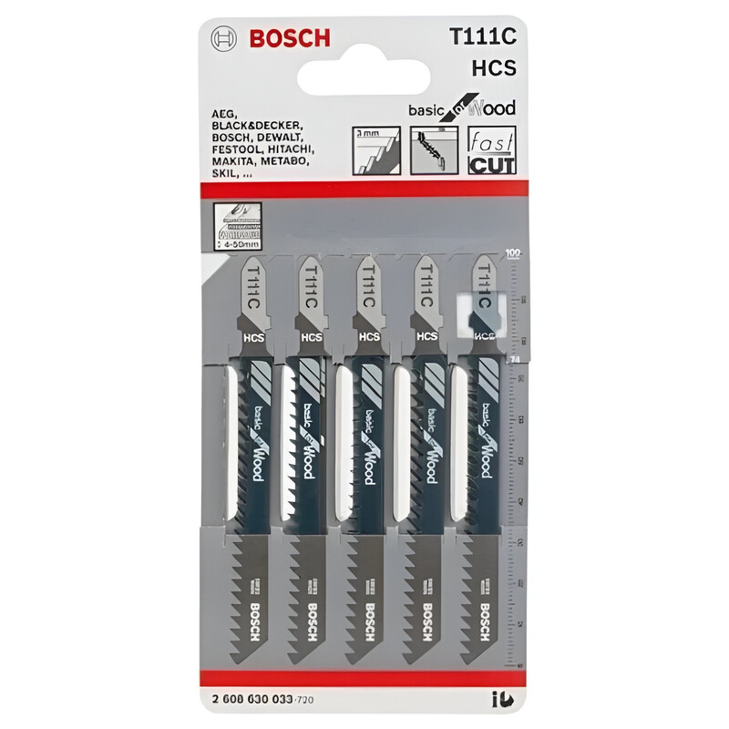 Полотно Bosch Professional по дереву T111С (2.608.630.033)