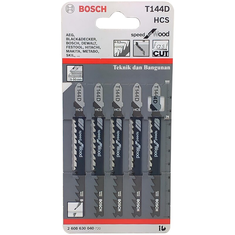 Полотно Bosch Professional по дереву T144D (2.608.630.040)