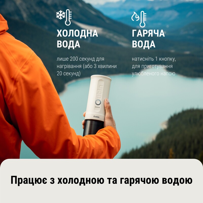 Кофеварка Outin Otem 01 (OTEM-01-PW)