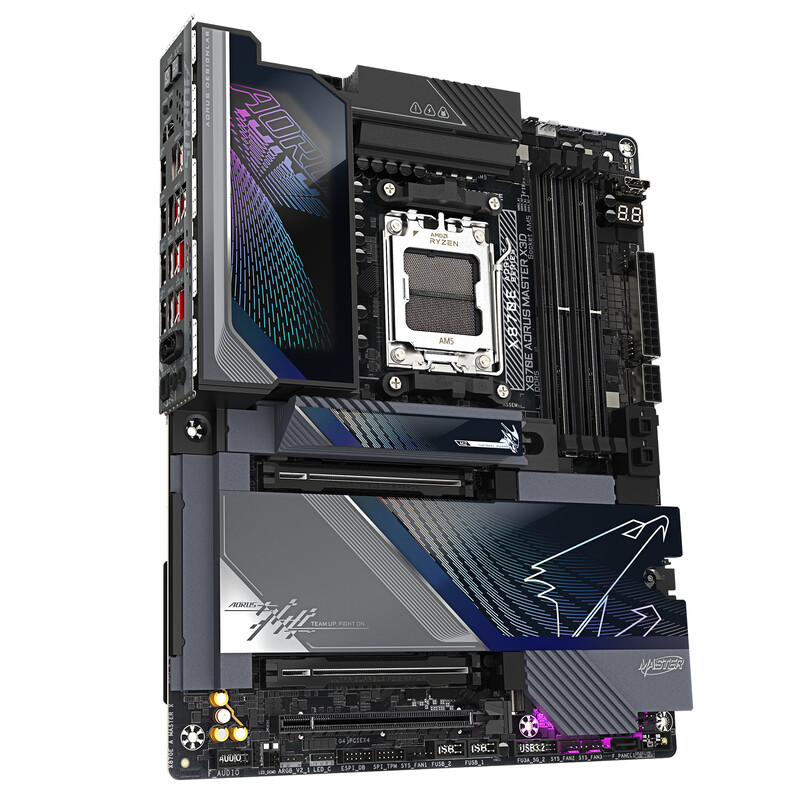 Материнская плата Gigabyte X870E Aorus Master X3D Socket AM5