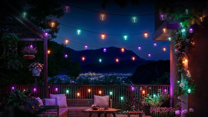 Гірлянда Smart LED Govee H7025 Outdoor Clear Bulb String Lights 15м (H7025CB1)