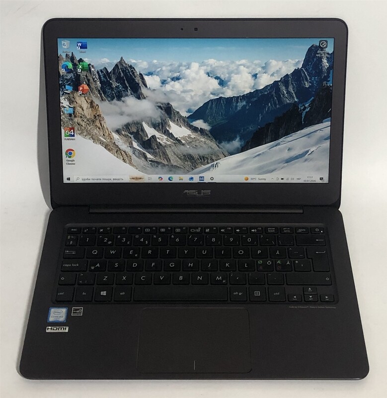 Ноутбук Asus ZenBook UX305C / 13.3" FullHD IPS / M3-6Y30 / 8GB / 128GB SSD / Win10 - Б/у