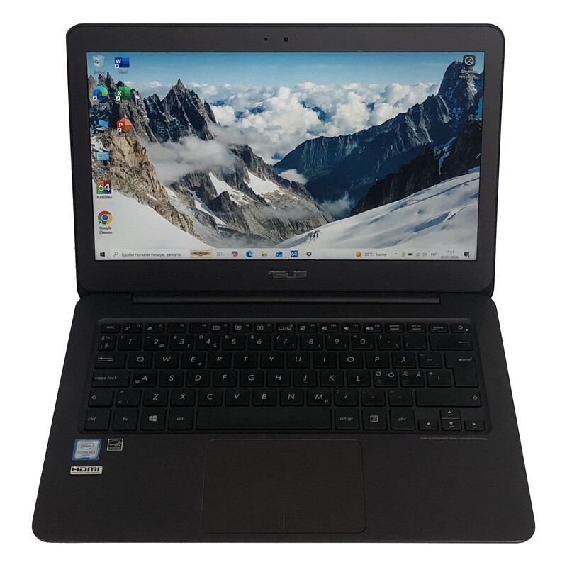 Ноутбук Asus ZenBook UX305C / 13.3" FullHD IPS / M3-6Y30 / 8GB / 128GB SSD / Win10 - Б/у