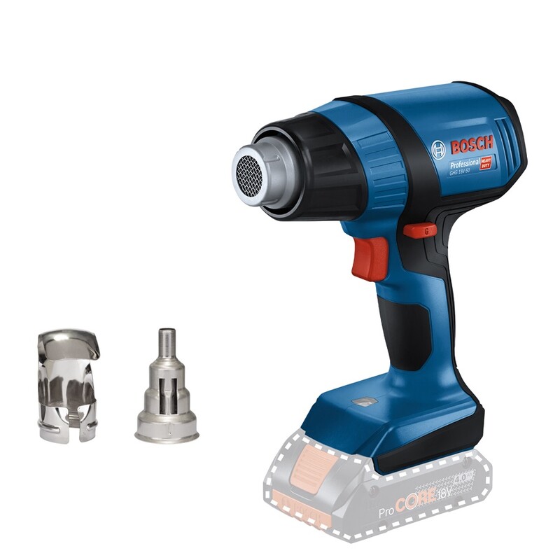Фен строительный Bosch Professional GHG 18V-50 (0.601.2A6.500) без АКБ и ЗУ