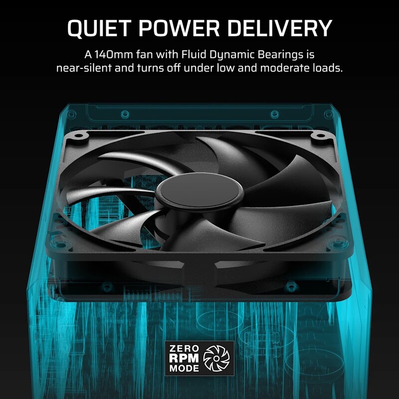 Блок питания Corsair HX1000i Shift ATX 3.1 1000W (CP-9020265)